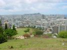 Blick auf Honolulu und den Diamond Head vom Tantalus Drive aus